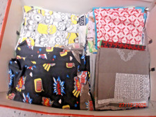 Stoffe Konvolut versch.Größen Jersey Bündchenstoffe Baumwolle sauberes Material