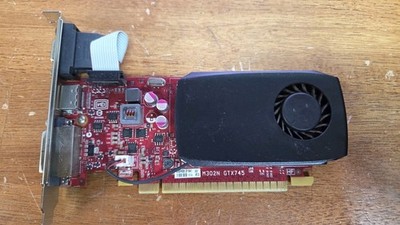 Dell NVIDIA GeForce GTX 745 4GB DDR3 Video Card PCIE High Profile
