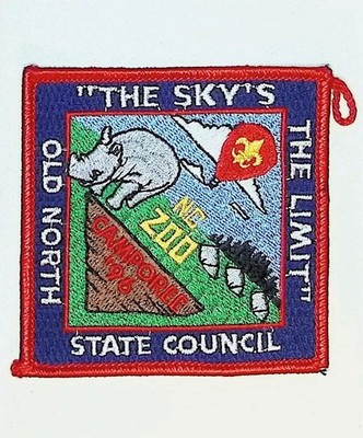 Boy Scout Event Patch The Sky's The Limit 1996 Camporee NC Zoo