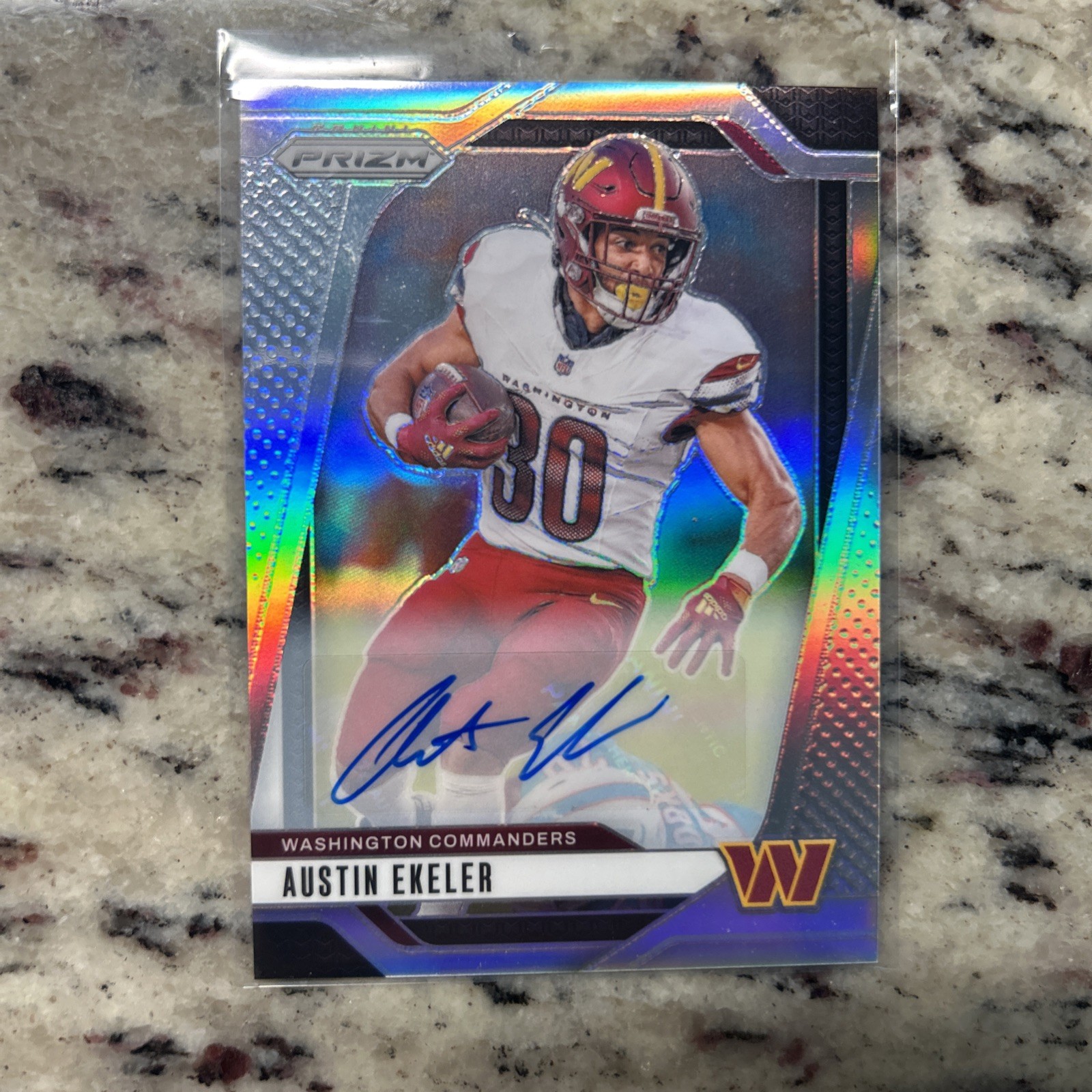 2024 Panini Prizm - Austin Ekeler #287 Silver Prizm Autographs (AU)