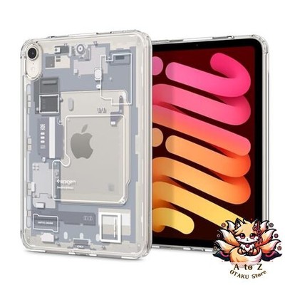 NEW Spigen iPad Mini 7/6 Case Semi-Transparent Apple Pencil Compatible Air
