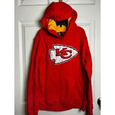 Kansas City Chiefs Hoodie NFL Team Apparel Youth Medium Red Pullover