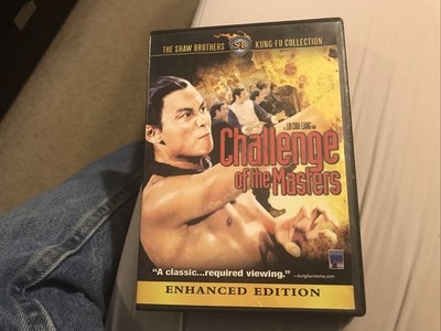 Challenge of The Masters (DVD) 1976 Liu Chia-Liang Shaw Brothers Tokyo Shock OOP