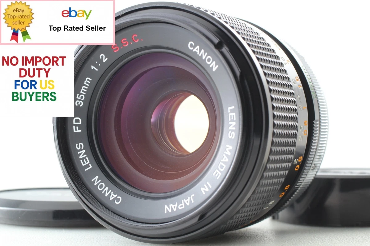 Canon FD 35mm f/2 Camera Lenses for sale | eBay