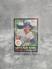 2020 Topps Heritage High Number Let's Play 2 #LP215 Ernie Banks - Chicago Cubs