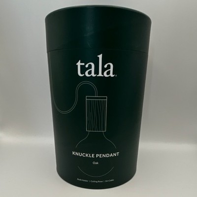 Tala Knuckle Pendant Oak Indoor Hardwired Ceiling Fixture