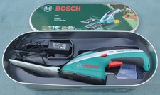 BOSCH ISIO " Cordless Shape And Edge Trimmer Shears " Gardening Tool WORKING !