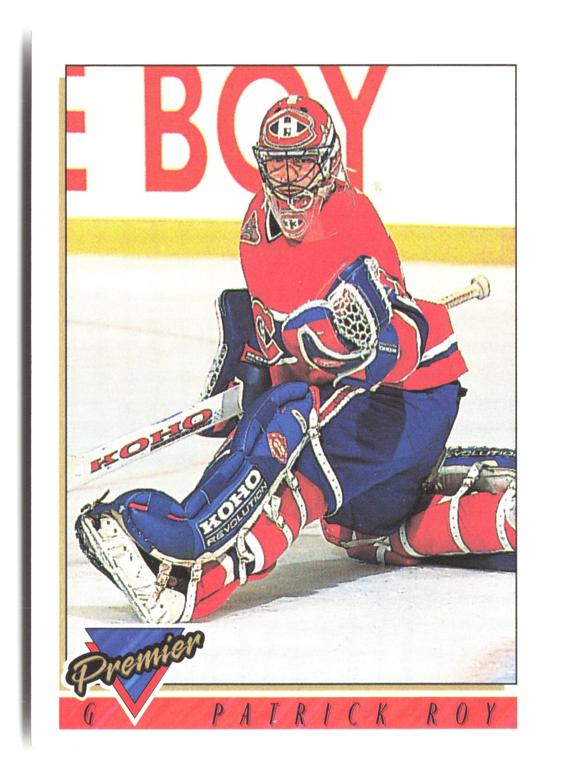 1993-94 Topps Premier #1 Patrick Roy