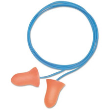 Howard Leight By Honeywell Single-Use Corded Earplugs, Coral, 100-Pairs