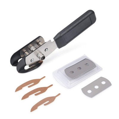 Vinyl Backing Cutter Dual Blades Two Cuts in One PTFE Coating Safety Film Cut...