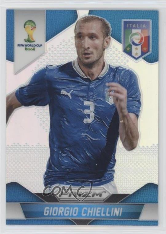 2014 Panini Prizm World Cup Silver Prizm Giorgio Chiellini #125 00e8