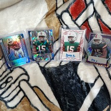 2021 NFL Gregory Rousseau Leaf Metal Tenacious D RWB RC Auto 2/10 Lot Of 5! 🤯🔥