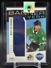 2025-26 SP Game Used Miro Heiskanen 2024 Global Series Banner Year Relic Stars