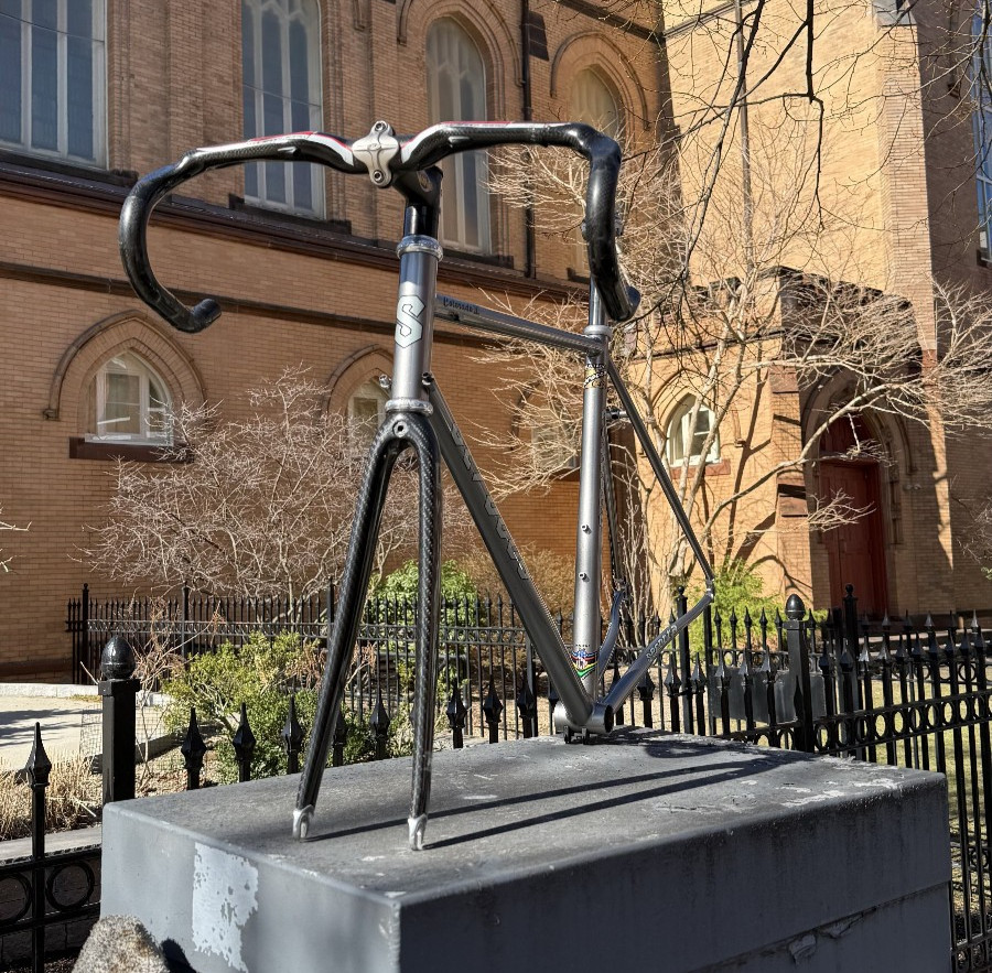 Serotta Colorado III 55cm Steel Frameset - Chris King / Ouzo Pro