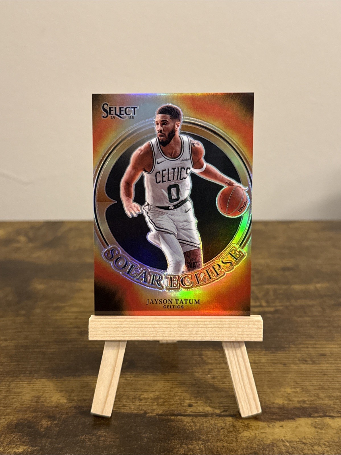 🔥2024-25 Select Basketball #2 Jayson Tatum Solar Eclipse Case Hit Celtics🔥