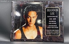 Commemorative Plaque Of Life & Career Of Actor Brandon Lee 15 X 12