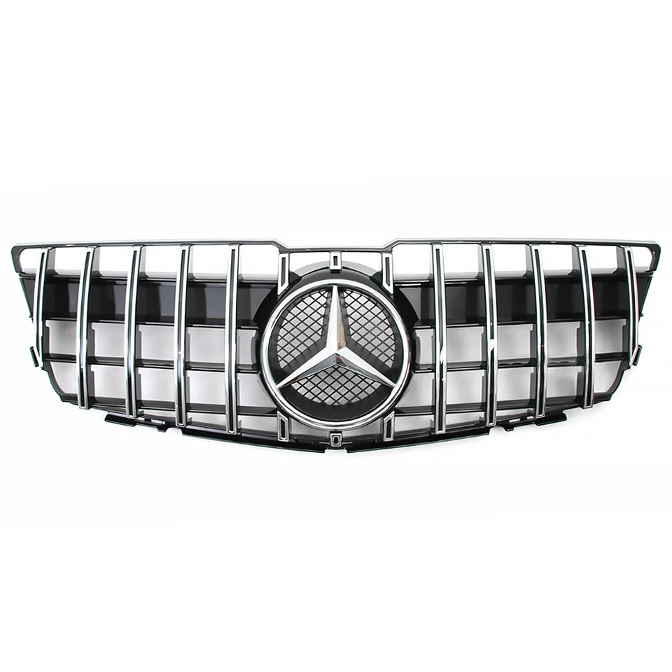 Front Grille Grill W/Star For 2009-2012 Mercedes Benz X204 GLK350 GLK300 GLK280 - Изображение 2 из 4