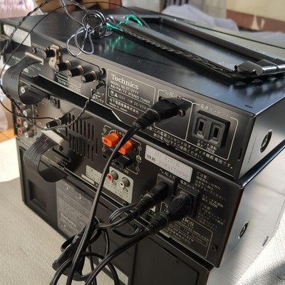 Technics Vintage Hi-Fi System SU-X77 ST-X77T RS-X77WR Double