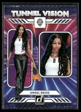 2025 Donruss WNBA #9 Angel Reese Tunnel Vision Press Proof