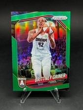 Brittney Griner 2025 Panini Prizm WNBA Green Prizm #46 Atlanta Dream