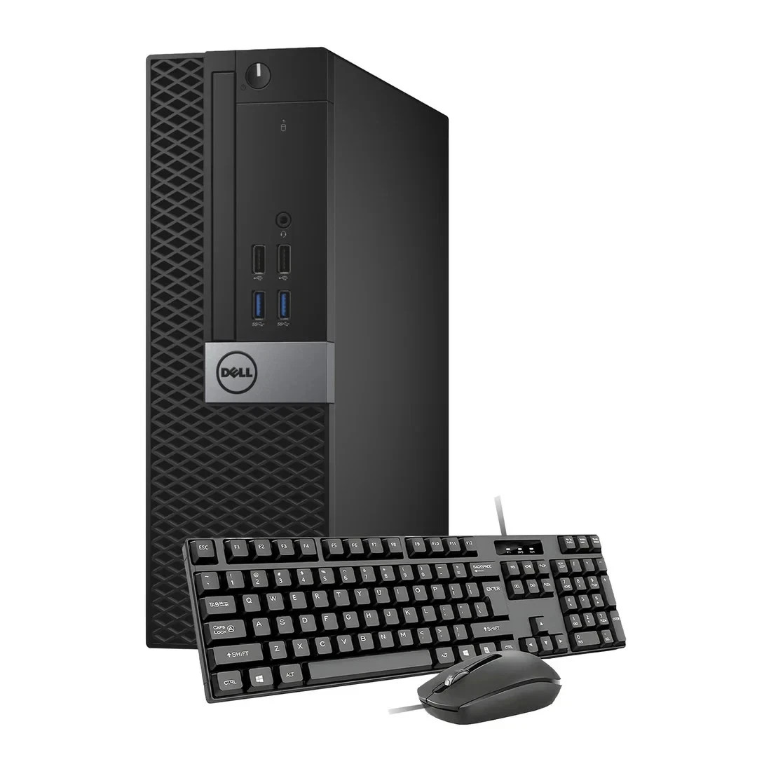 Dell Desktop PC i5, up to 32GB RAM, 4TB SSD NVMe, Windows 11 Pro, WiFi, DVD-RW
