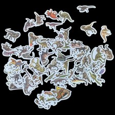 Kids Dinosaur Stickers (100) Childrens small Party Bag Fillers Dino Boys Girls