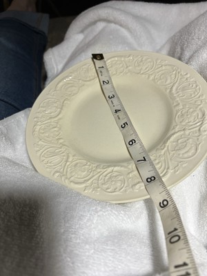 Wedgwood Patrician Made In England USA Patent 74009 Floral Embossed 8  Plate