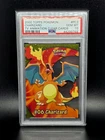 2000 TOPPS POKEMON TV ANIMATION CLEAR CARDS #PC3 CHARIZARD PSA 10