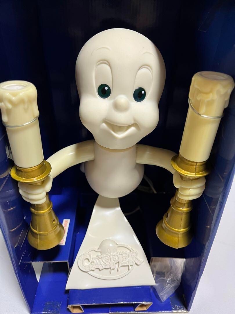 1996 Trendmasters Casper Candelabra Ghost Eyes Light-Up