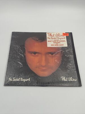 Phil Collins - No Jacket Required - Atlantic 81240-1- Vinyl LP