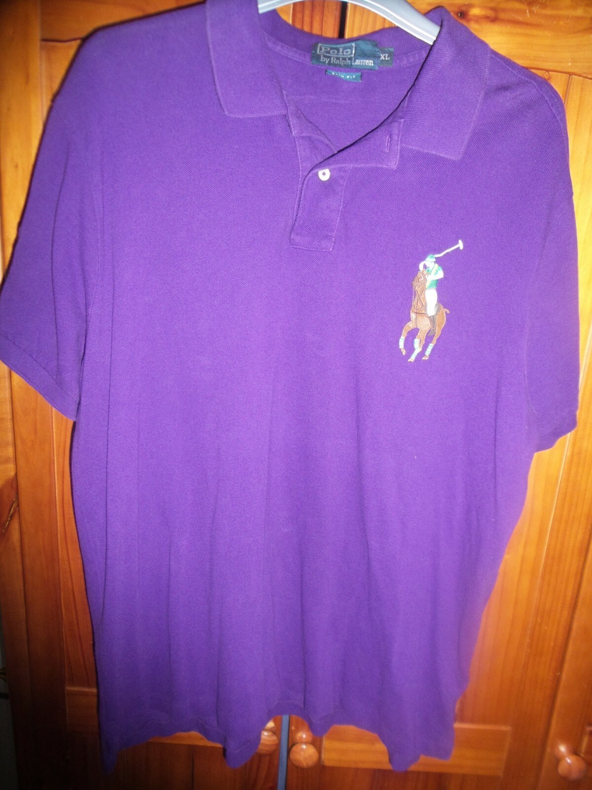 Ralph lauren polo pony in pelle