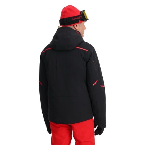 Chaqueta de esquí aislante Spyder Vanqysh, grande para hombre, negra precio de venta sugerido por el fabricante 750 USD - Imagen 5 de 8