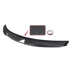 Spoiler arrière aspect carbone pour Audi A5 B8 8.5 coupé 2008 + style M4 spoiler lèvre
