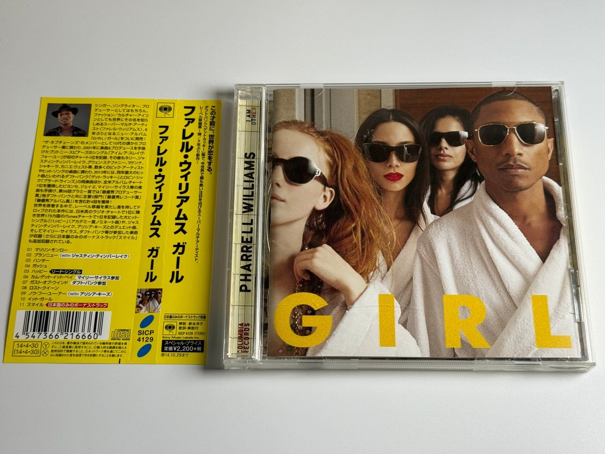 Pharrell Williams Girl Daft Punk Japan Import Bonus Track+1 SICP