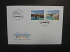 SWITZERLAND 2018 EUROPA- BRIDGES SET 2 STAMPS FDC FIRST DAY COVER