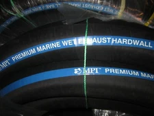 3" ID  MARINE BOAT WET EXHAUST HOSE WIRE REINFORCED HARDWALL MPI BRAND PER INCH