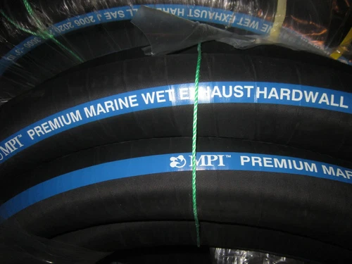 3" ID  MARINE BOAT WET EXHAUST HOSE WIRE REINFORCED HARDWALL MPI BRAND PER INCH