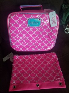justice mermaid lunch box