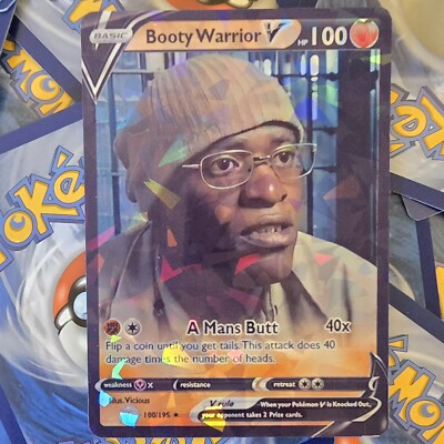 Booty Warrior Pokemon Card | eBay