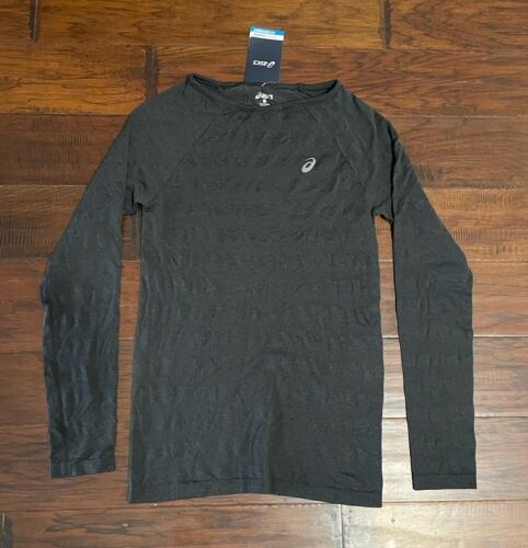 CAMISA TOP LS sin costuras Asics para mujer talla M NUEVO 129976-0904