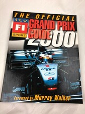 FORMULA 1 - THE OFFICIAL GRAND PRIX GUIDE - 2000 - FORWORD BY MURRAY WALKER