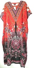 Women's Kaftan Maxi Long Dress One Size Fits Most Caftan Beach Cover New NWT