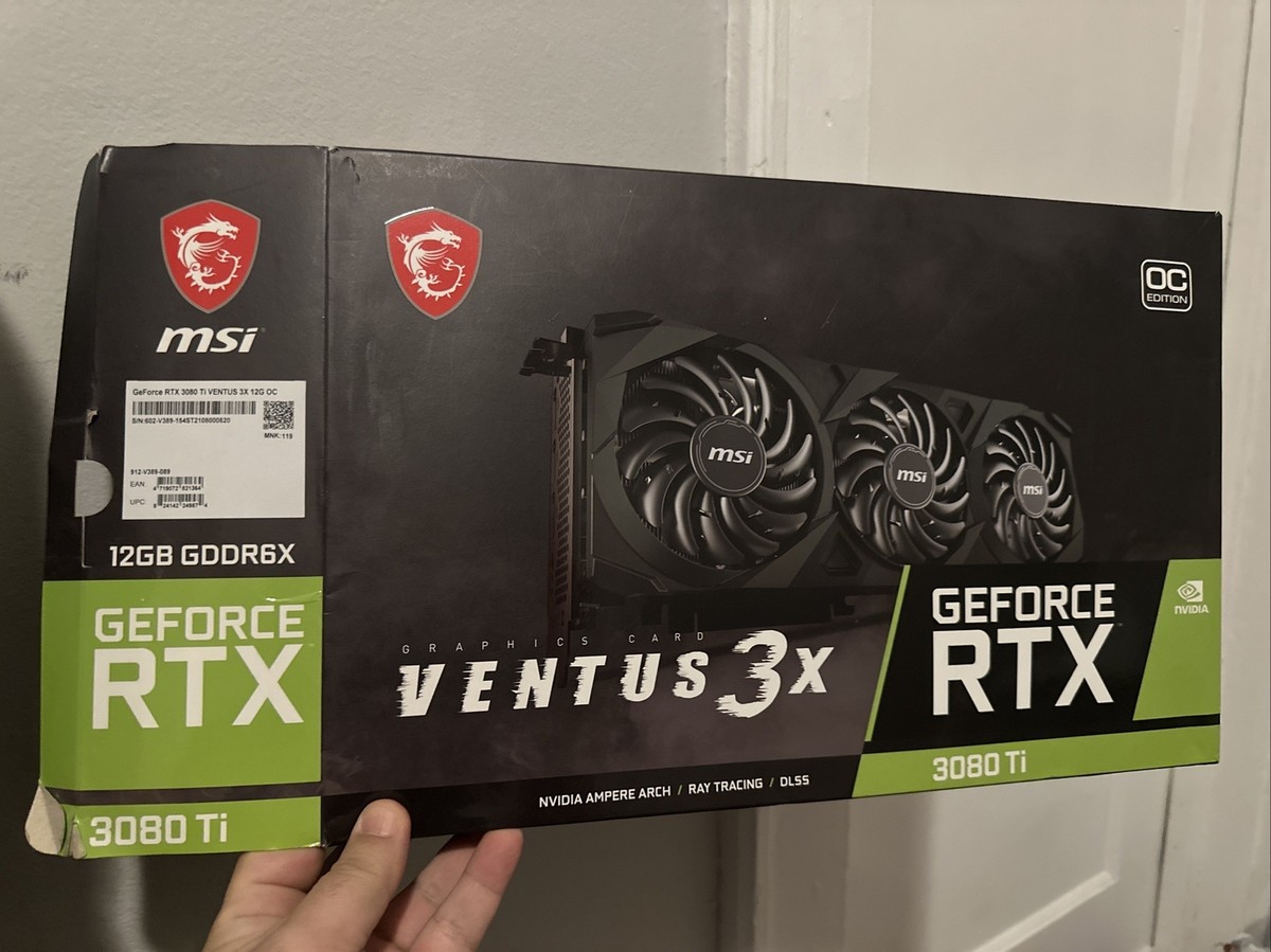 GeForce RTX 380 Ti Ventus 3x 12G OC | eBay