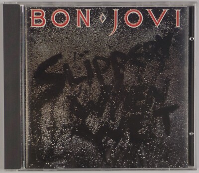 BON JOVI: Slippery When Wet Target Mercury West Germany Rock CD