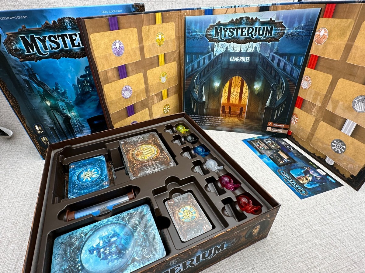 MYSTERIUM Board Game Haunted Mansion Ghosts Mystery Award-Winner un-punched  2019