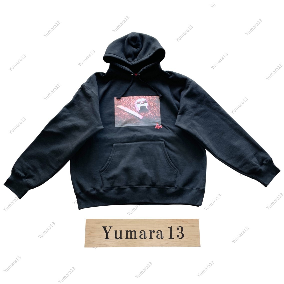 Supreme Mf Doom Hooded Sweatshirt Black Olive Grey 3colors Supreme Mf Doom Hooded Sweatshirt Black Olive Grey 3colors