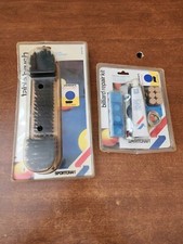 Sportcraft-Billiard-Pool Table-Wood/Nylon Bristle Brush  Deluxe Repair Kit-NOS