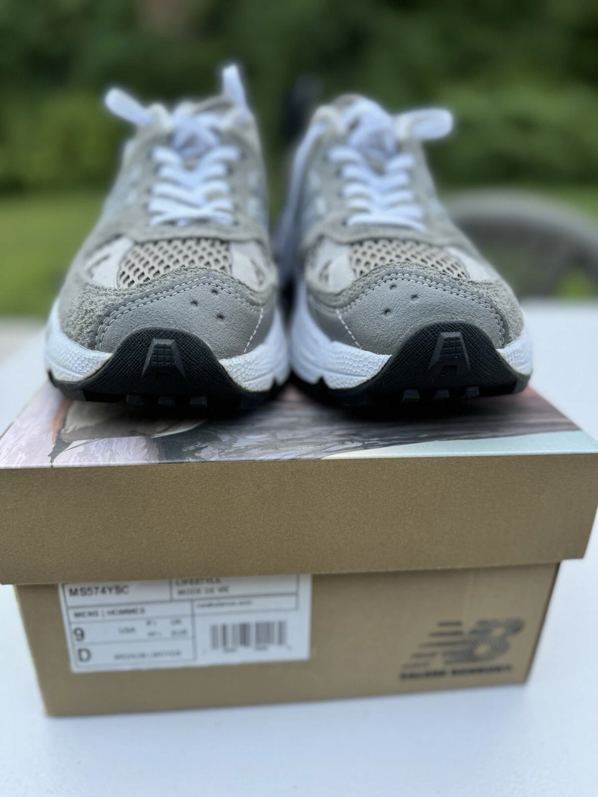 Pelle di squalo 100% autentica New Balance Salehe Bembury 547 taglia 9 usata