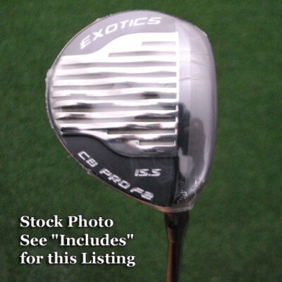 Tour Edge CB Pro F2 3 Fairway 15.5° - Choose your loft flex - NEW