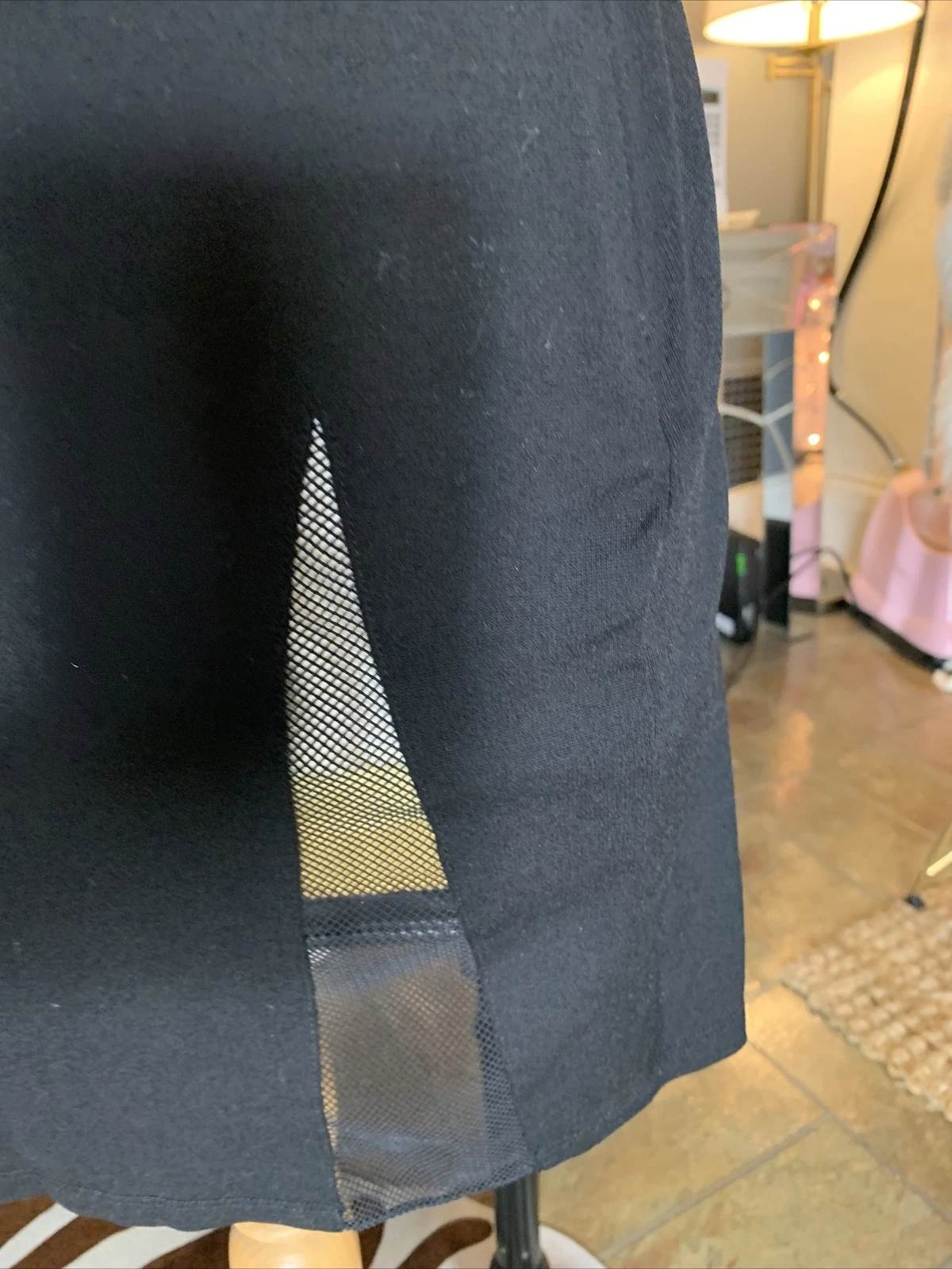 Abito Bodycon Alexander Wang Pre Autunno 2009 Maglia Celebrità Kardashian 2 Nero